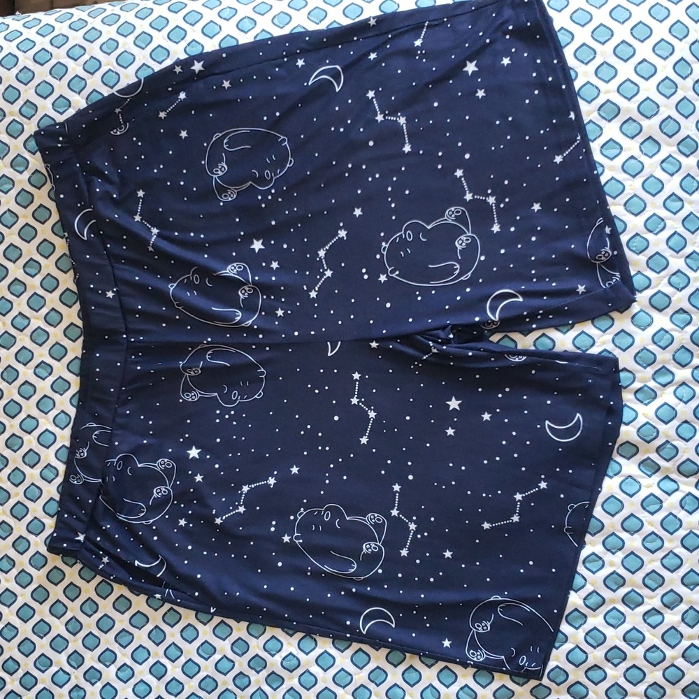 SHEIN PAJAMA SHORTS SIZE LARGE